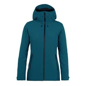 Icebreaker Stratus Transcend MerinoLOFT Hooded Jacket Zip Teal Women's Size XS